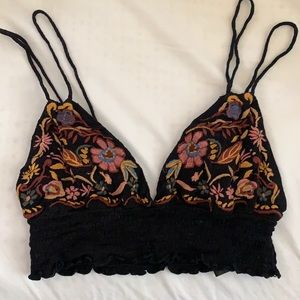 Urban Outfitters Out From Under Embroidered Bralette